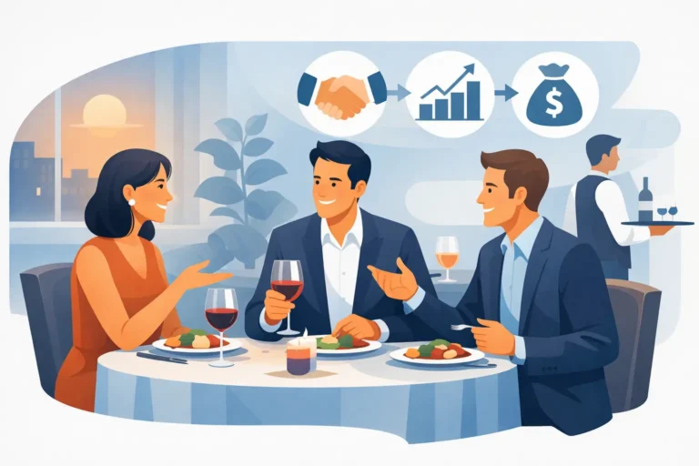 How to turn client dinners into sales